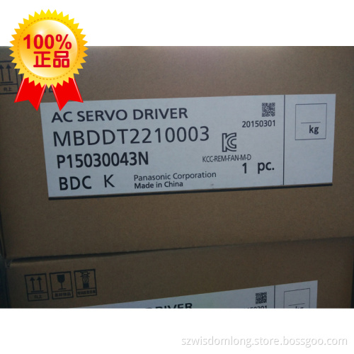 Panasonic AC Servo Driver MBDDT2210003